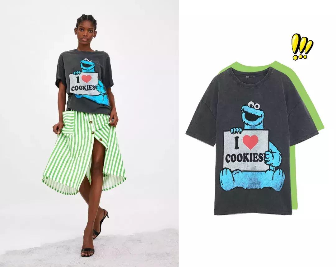 杨幂同款重磅t恤,杨幂同款小飞象短袖