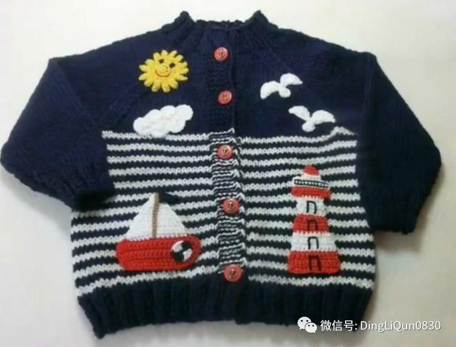 儿童针织毛衣教程,小孩棒针毛衣款式大全图片