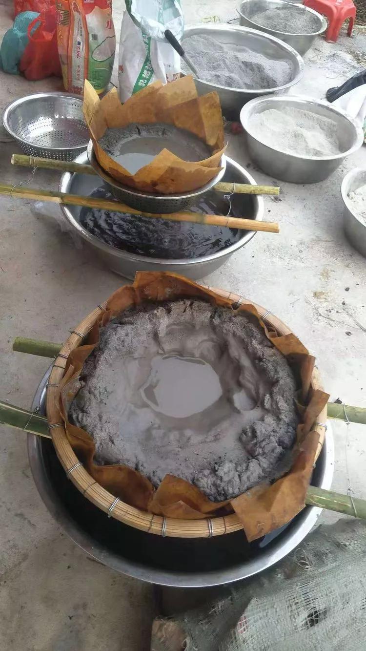 山底禾了社飞来之地的禾了节打糍粑做糍粑籺过禾了节