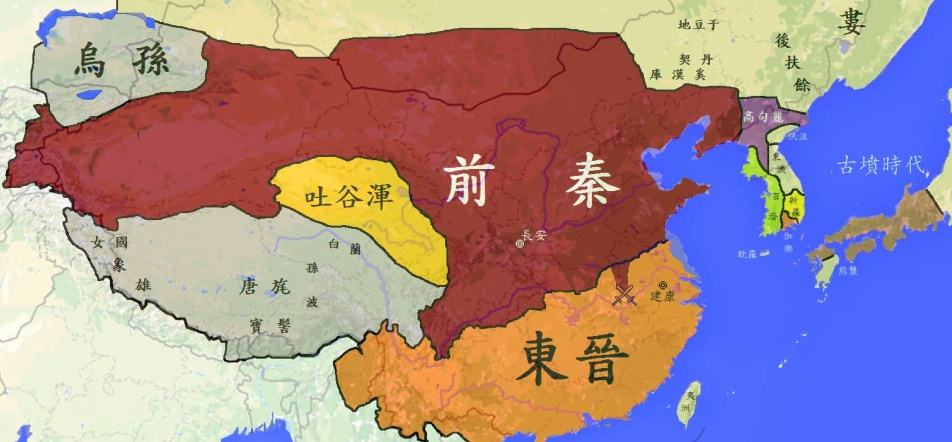 中国历史上以多胜少的淝水之战,北府军大战前秦