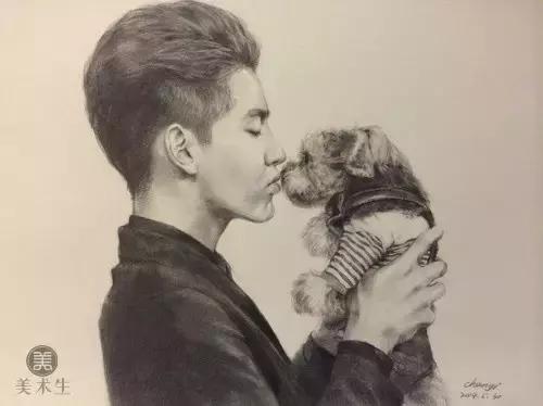 明星素描图片大全大图,画明星素描视频教程