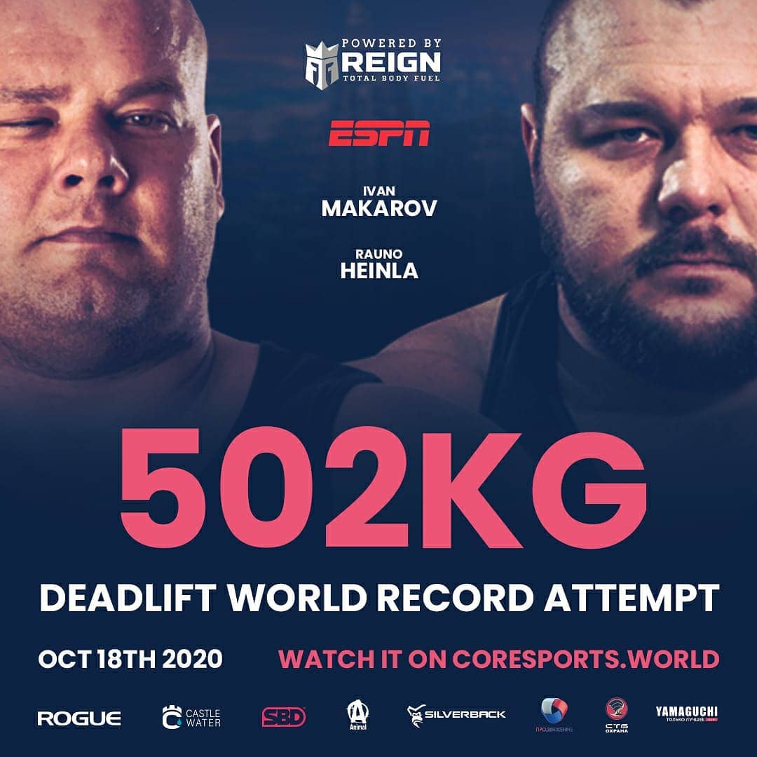 大力士硬拉1047磅,大力士拉杠铃世界纪录