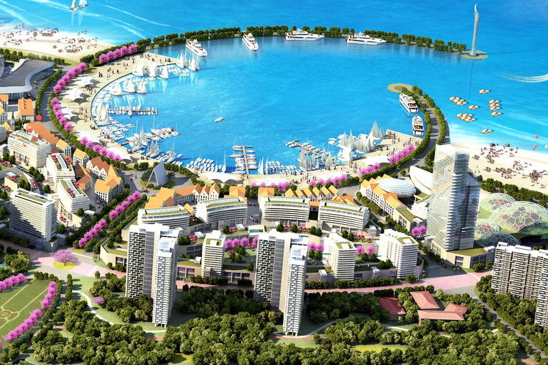 烟台黄海岸新区规划图,烟台北大川度假小镇