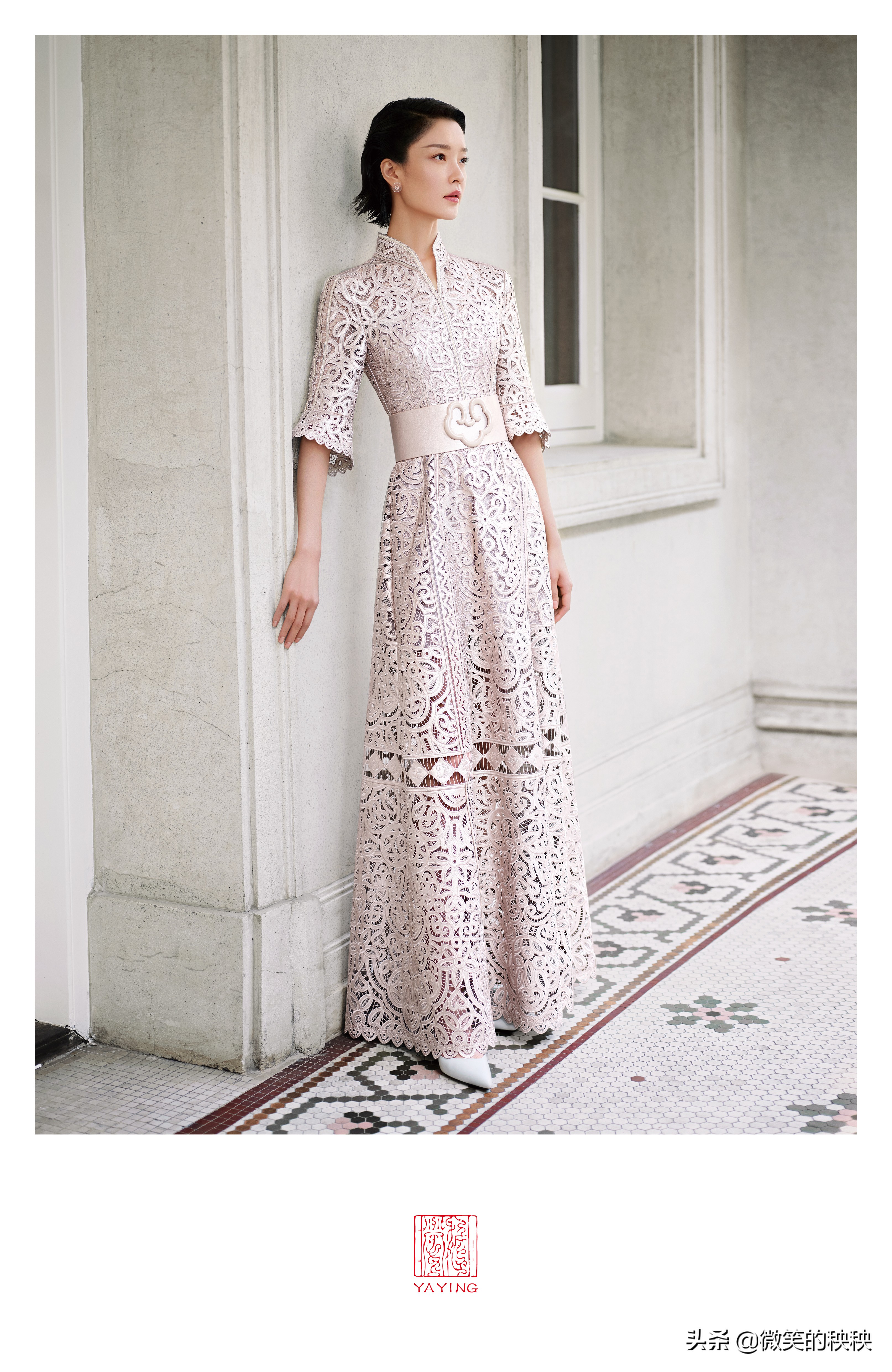 每一个优雅女性都该拥有一件的雅莹私定礼服,满满的东方华韵