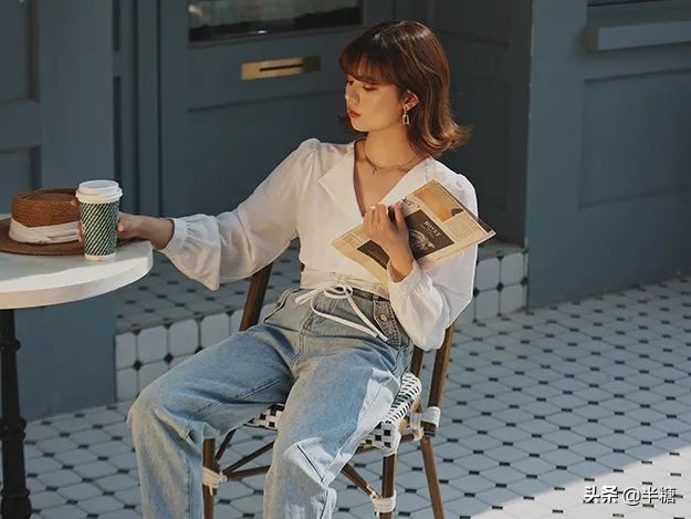 韩剧女主的穿搭连衣裙,韩剧女主穿条纹衬衫