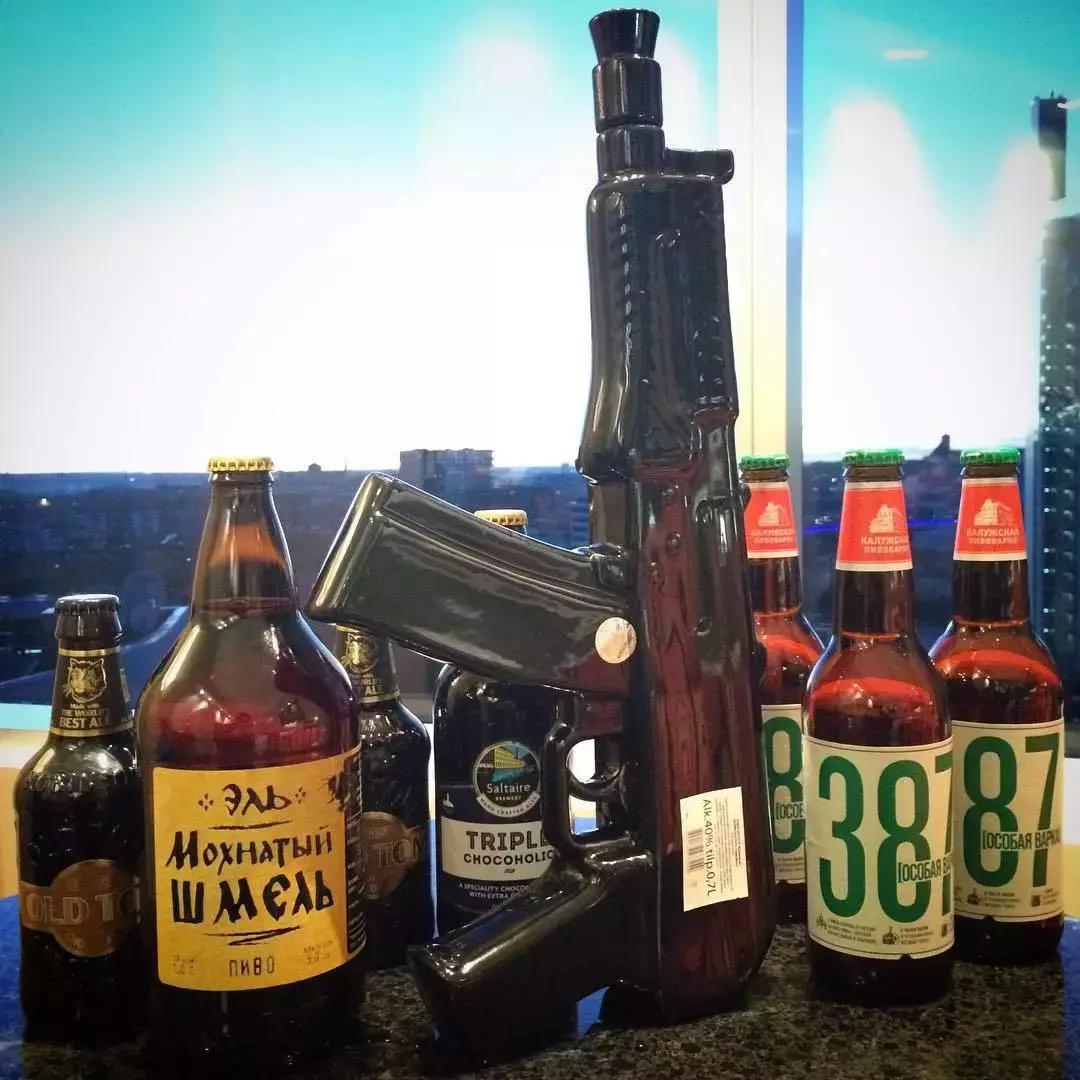 AK-47伏特加,千万别对口喝别人会认为你要自杀