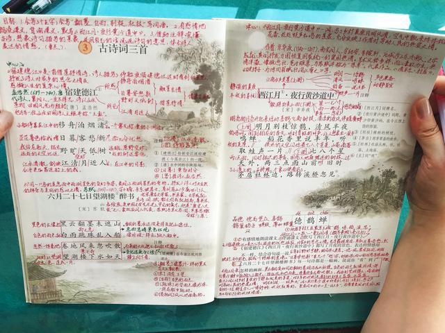 宿建德江手写笔记美篇,宿建德江笔记手写