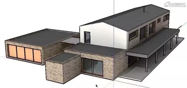 sketchup照片结合数据建模,sketchup建模教程房子不用cad