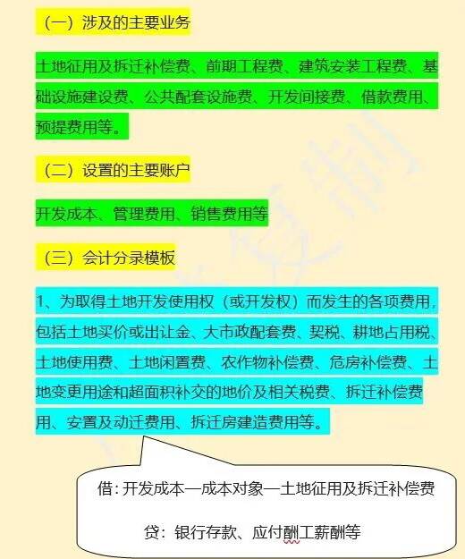 房地产会计做账流程全部,房地产会计做账太难