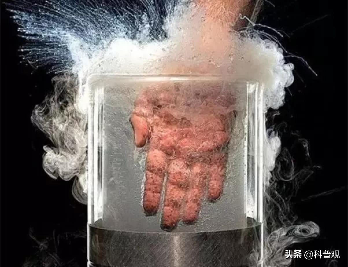 液氮的科学原理,老外使用液氮原理