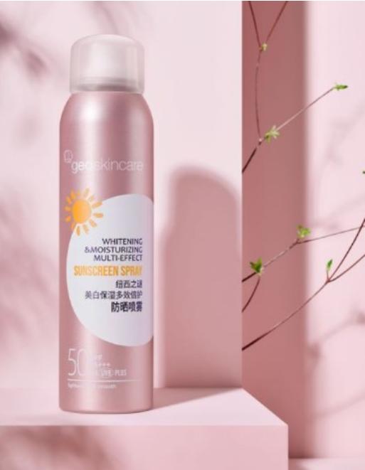 军训必备防晒霜用法,高倍防晒喷雾军训