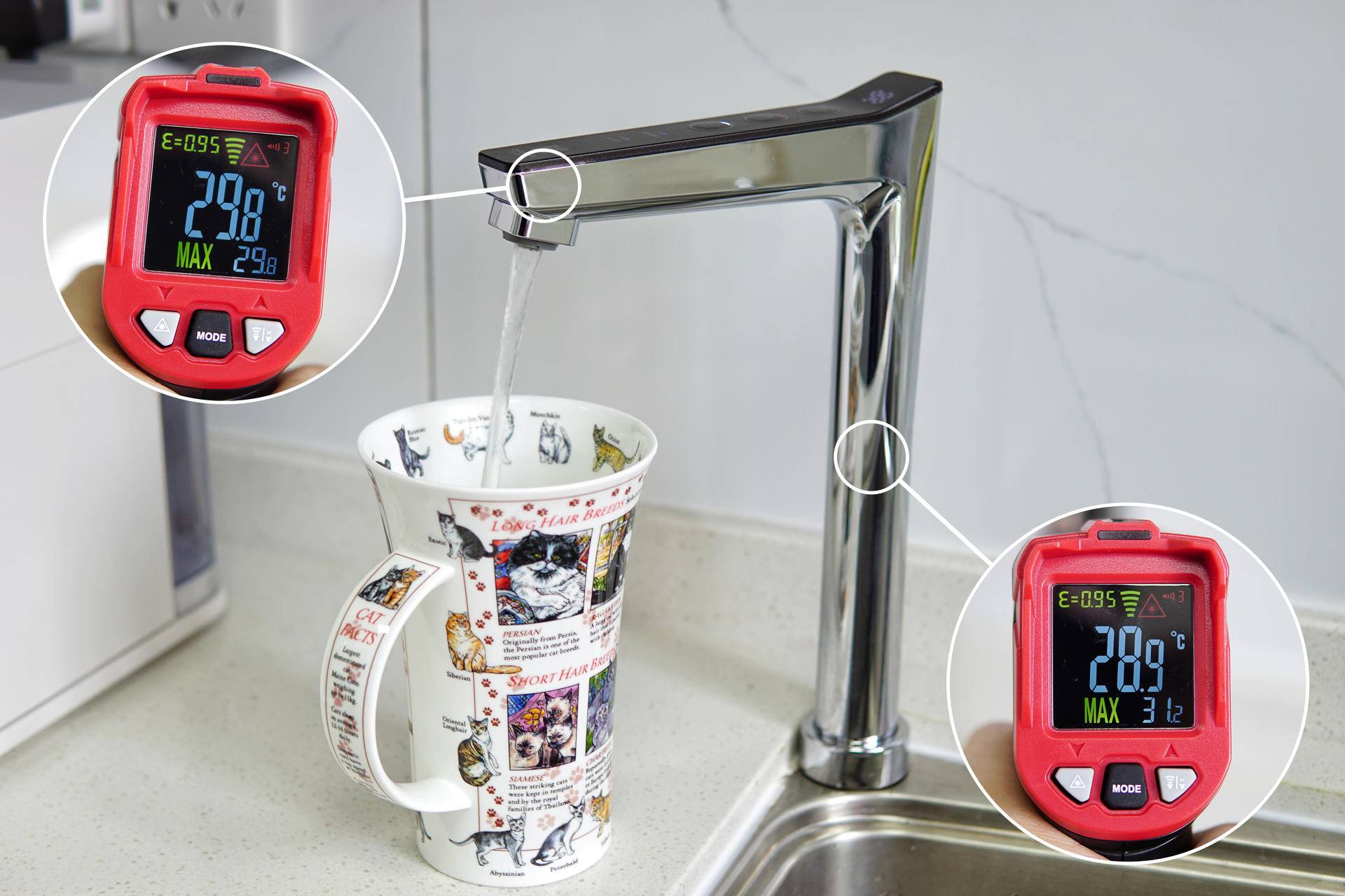 房价那么贵一点也不能浪费,台面净热一体净水机测评