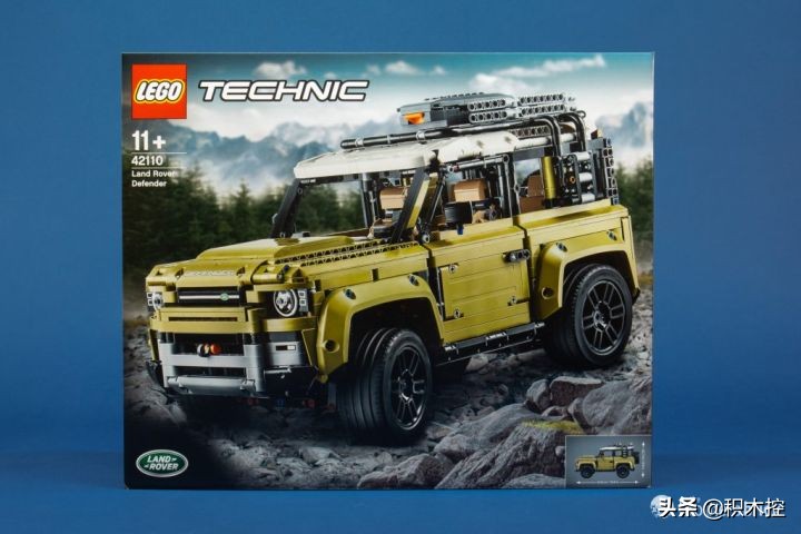 乐高路虎42110拼装详细过程,乐高路虎42110