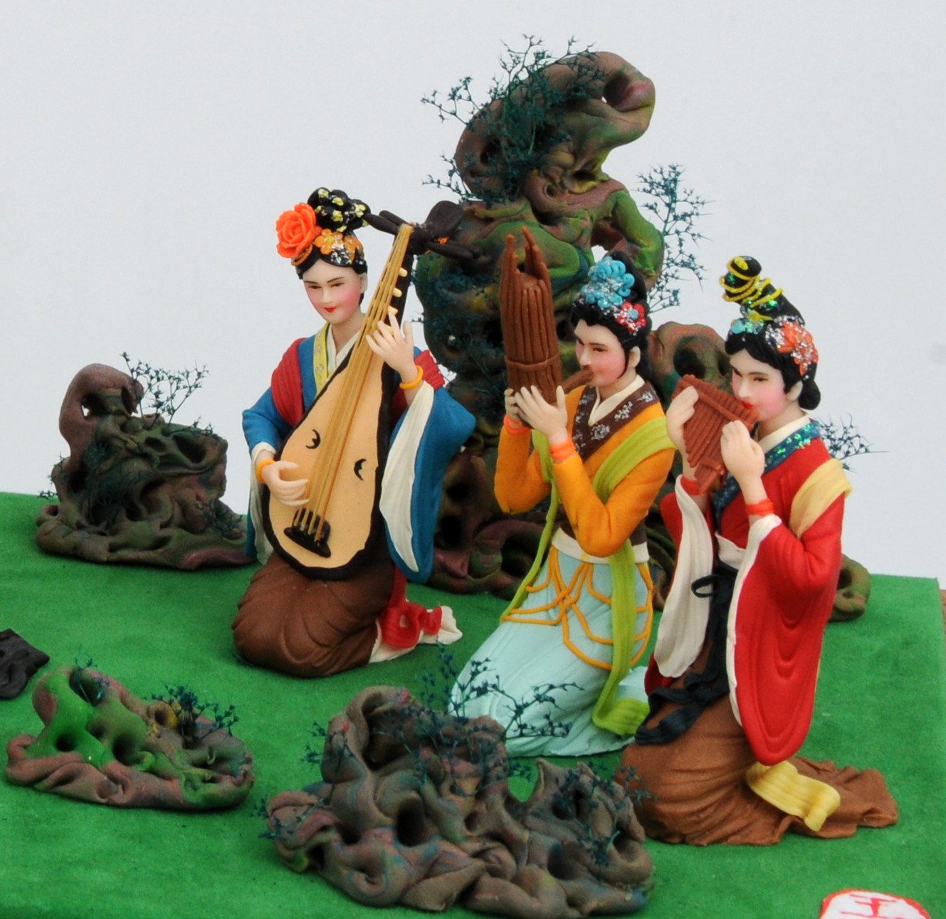 面塑大师做客泥人张,泥人张面塑