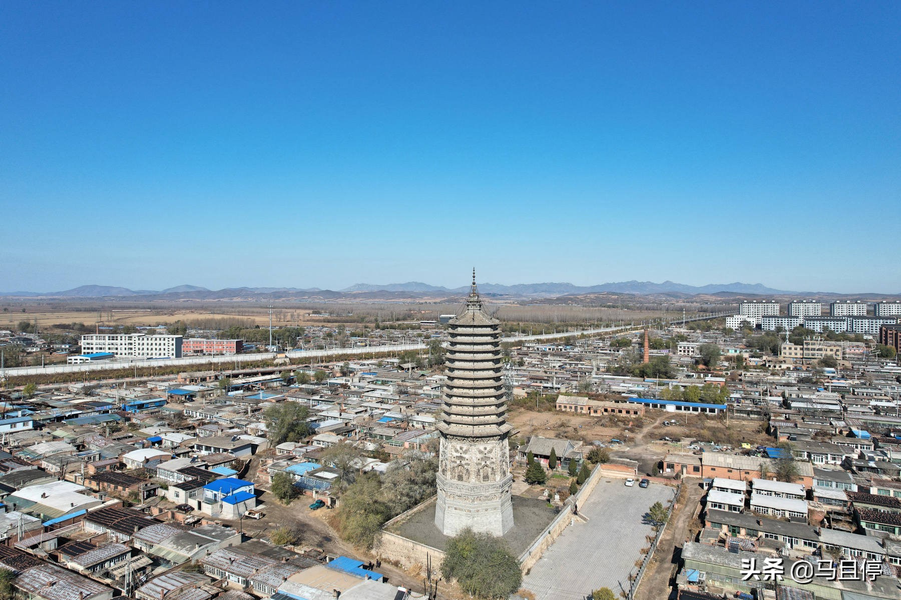 辽宁两座千年古塔,辽代千年古塔