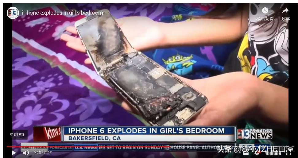 苹果6会自燃吗,iphone6发热严重会不会爆炸