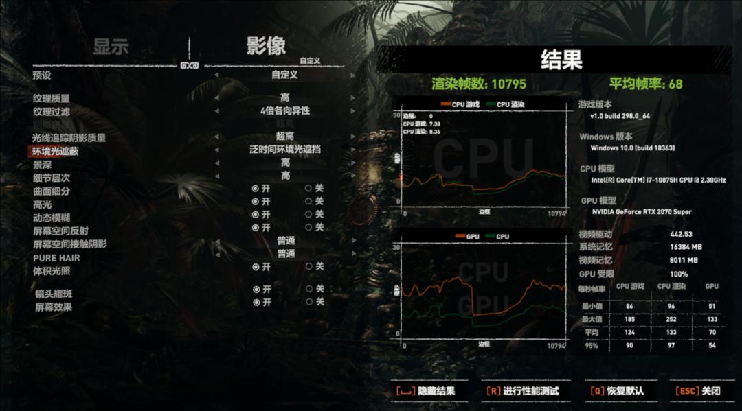 火影t6a测评13代i7,i7-10875h加rtx2070跑分