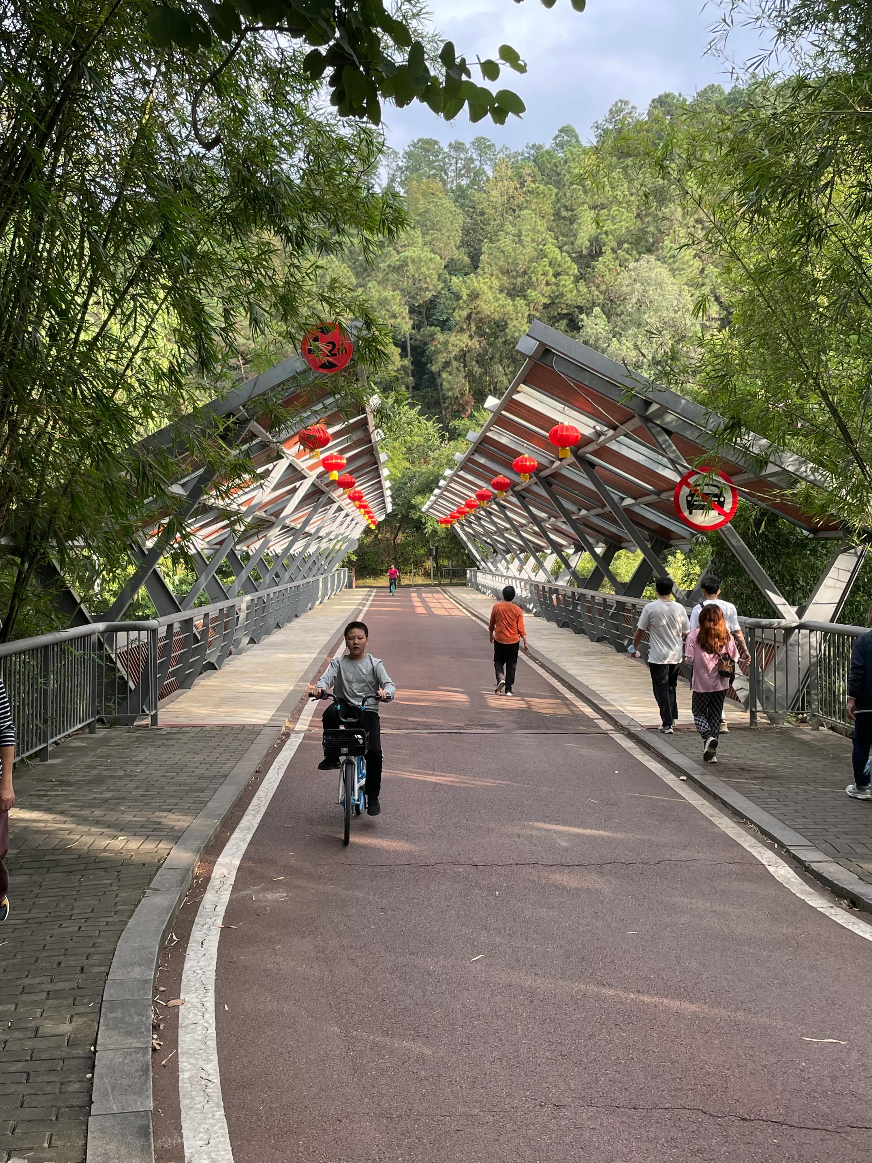 东莞旗峰公园爬山打卡,东莞人的公园