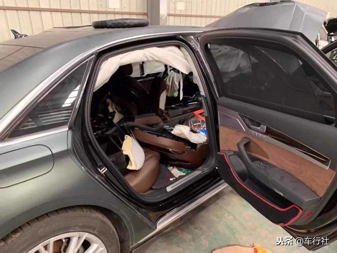 2015事故车奥迪a8l出售,2012奥迪a8事故车