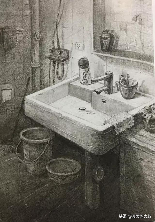 清华美院设计素描2015年高分卷,清华美院校考设计高分试卷