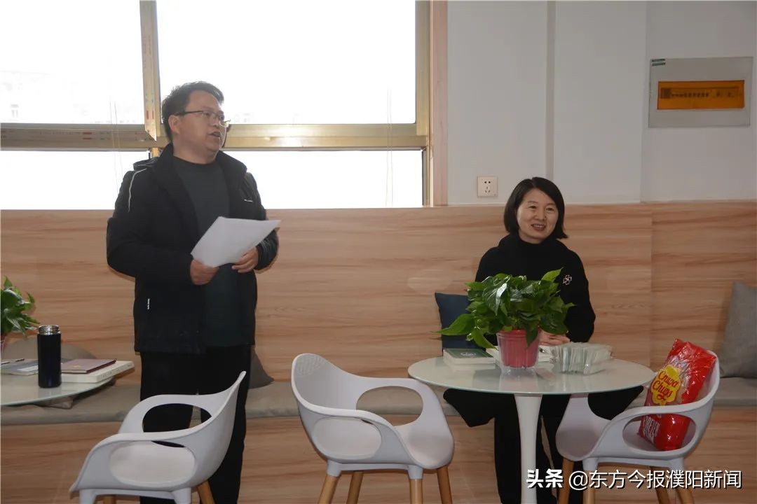 同窗共读万卷共知:濮阳市昆吾小学青年读书社举行新学期读书活动启动仪式