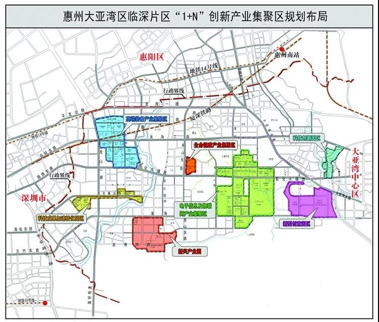 惠湾中心规划,惠城区东江湾千亿产业园规划图