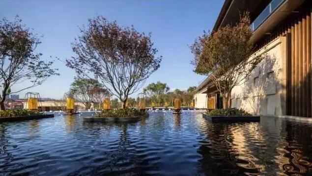 重庆铂悦澜庭夜景,重庆铂悦澜庭鸟瞰图