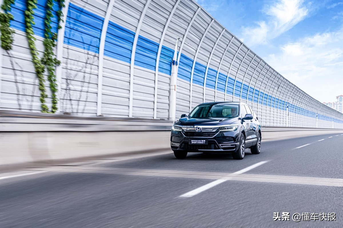 新款本田皓影锐混动豪华版试驾,新款本田皓影锐混动高速试驾