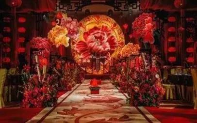 中式路引布置,中式婚礼一般用几个路引灯