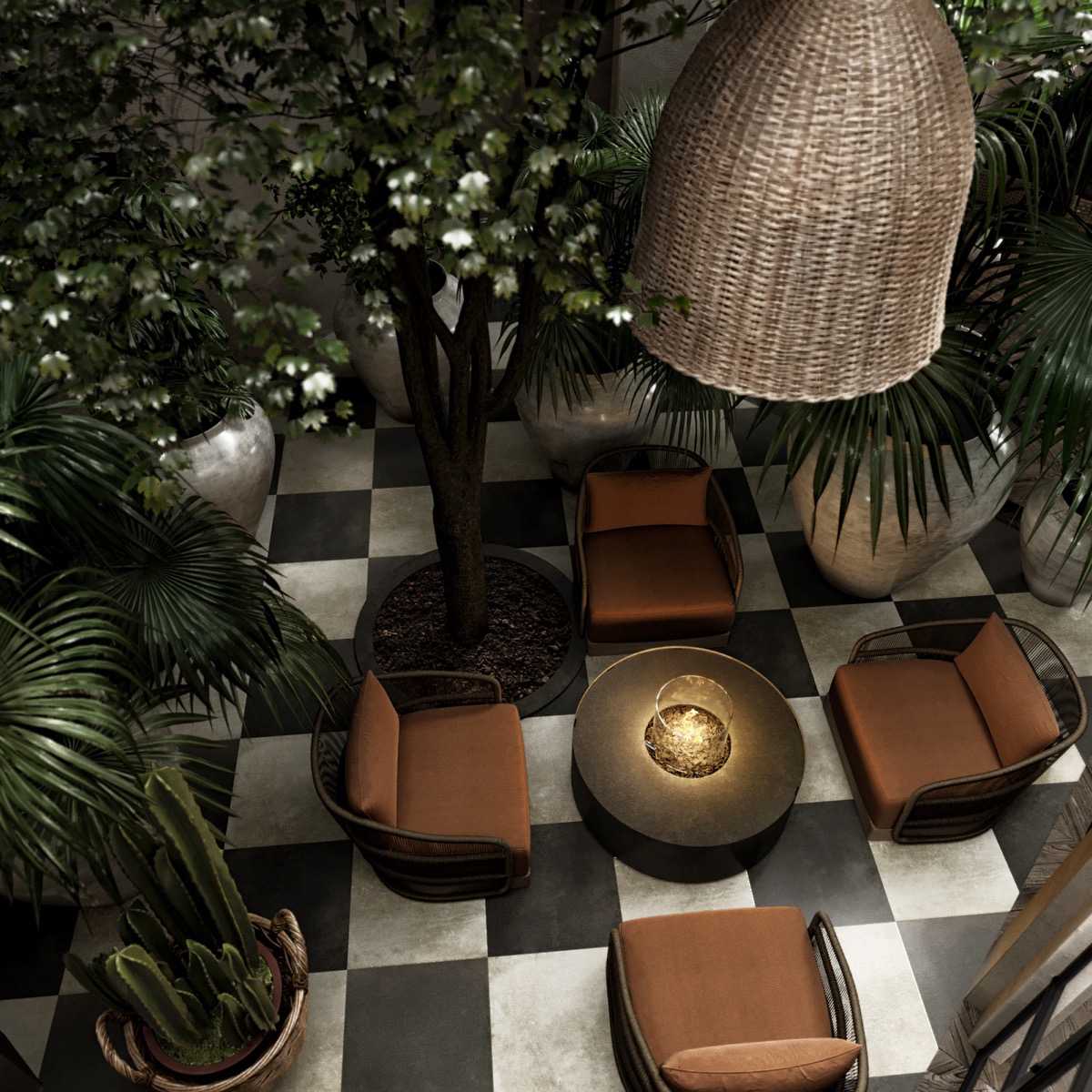 四米挑高户型装修风格,波希米亚风格装修