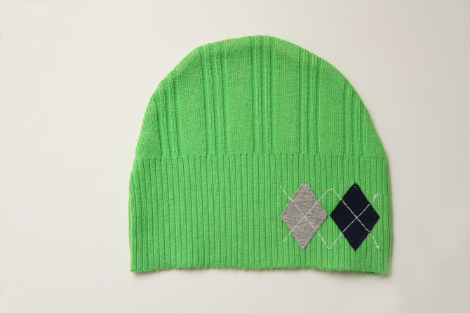 给自己做个漂亮的帽子,做一个可以戴的可爱帽子