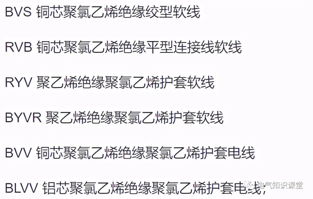 电线干货,电线干货知识