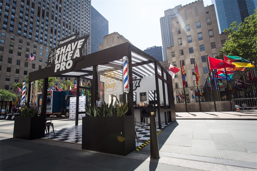 松下电动理发,理发店体验模式