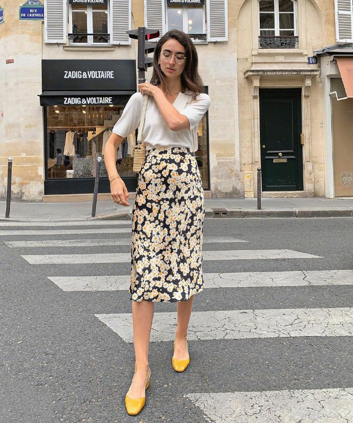 法式风格的时尚博主,法国博主mariellehaon法式日常