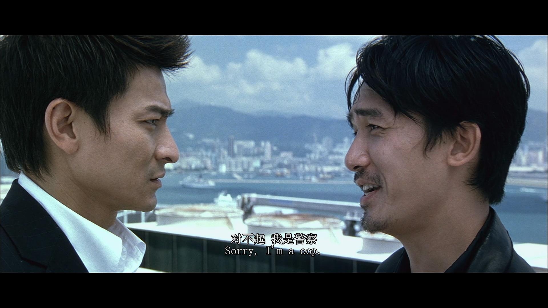 无间道中美两版对比,中韩无间道