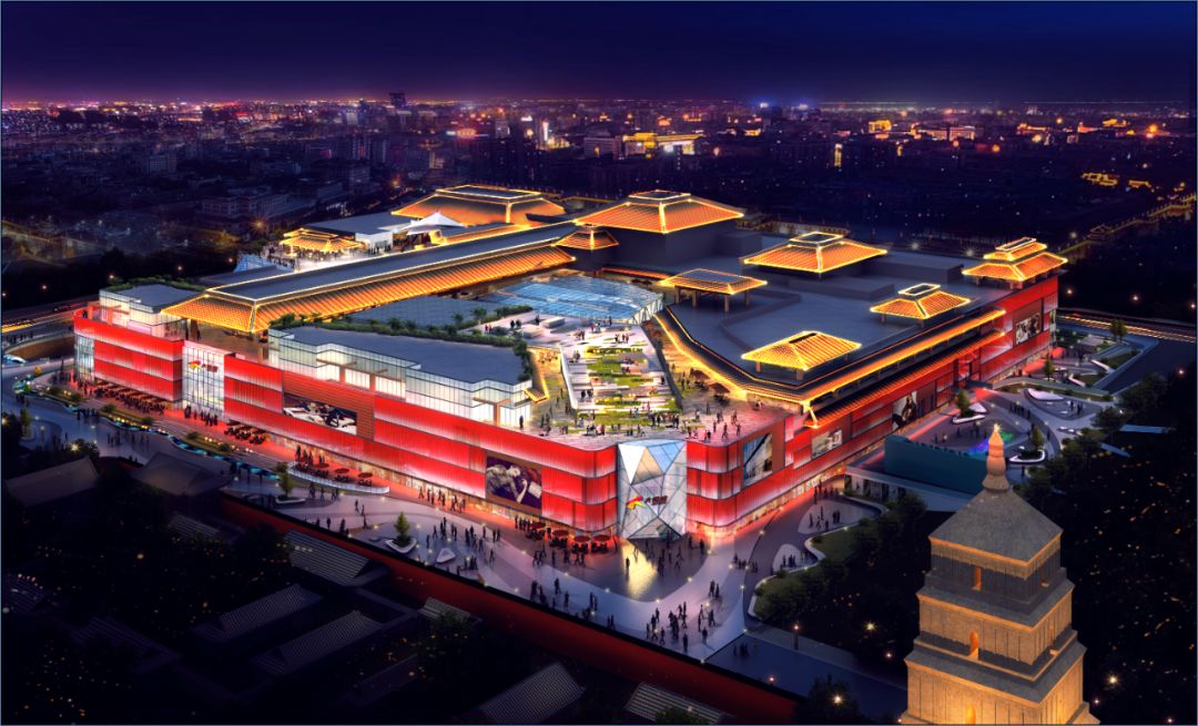 最新购物中心布局设计,打造新地标吃喝玩乐综合体