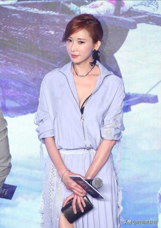 林志玲超高档开叉裙,林志玲代言拉链