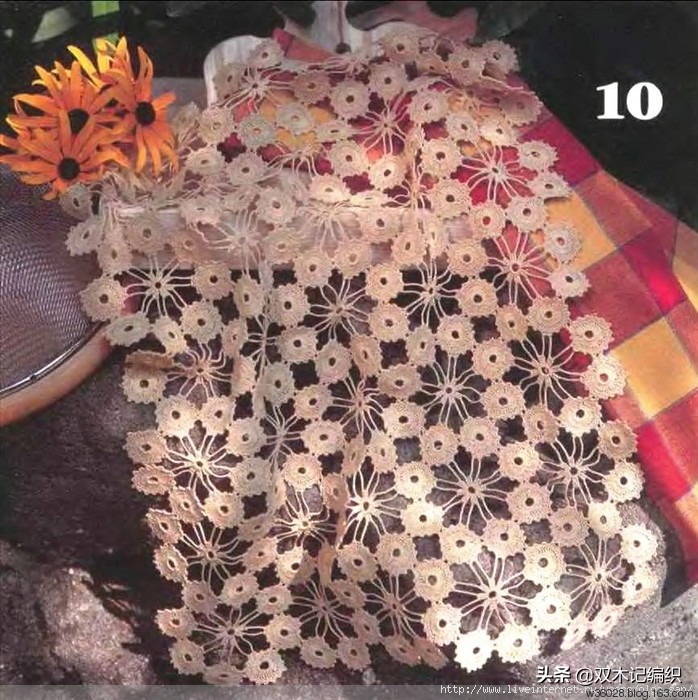 手工钩针毛线沙发巾桌布台布,精致唯美的细蕾丝钩针镂空花桌布