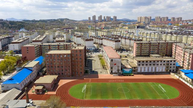 吉林市实验高中航拍,吉林市第十三中学航拍