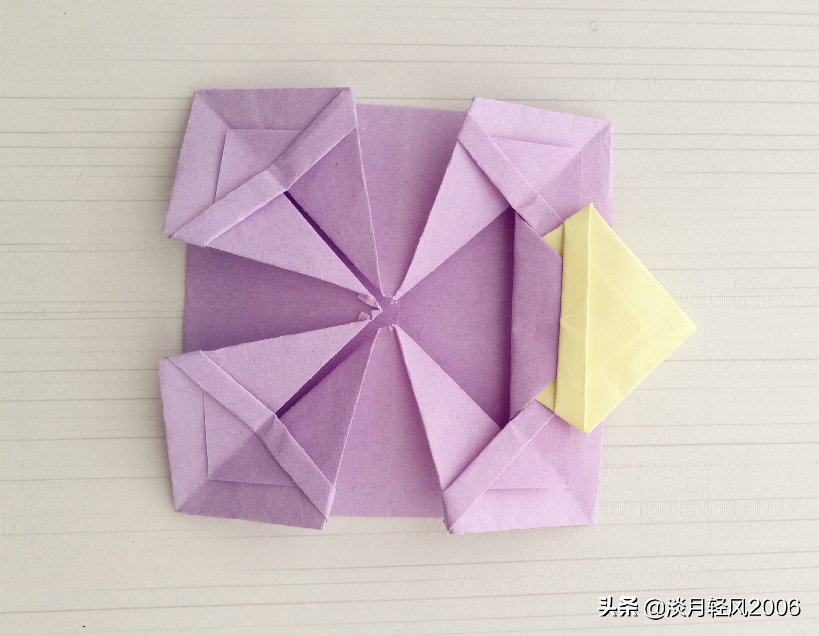 小花篮的折法手工,自制可爱的小花篮折纸