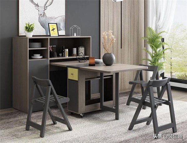 餐厅折叠餐桌,餐厅折叠餐桌效果图