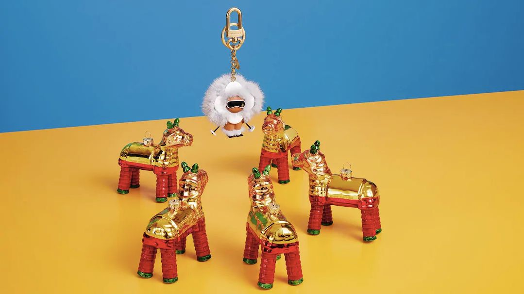 圣诞新年搞事情！Gucci豪得金光灿灿熊和狮子要抢LV吉祥物的地位