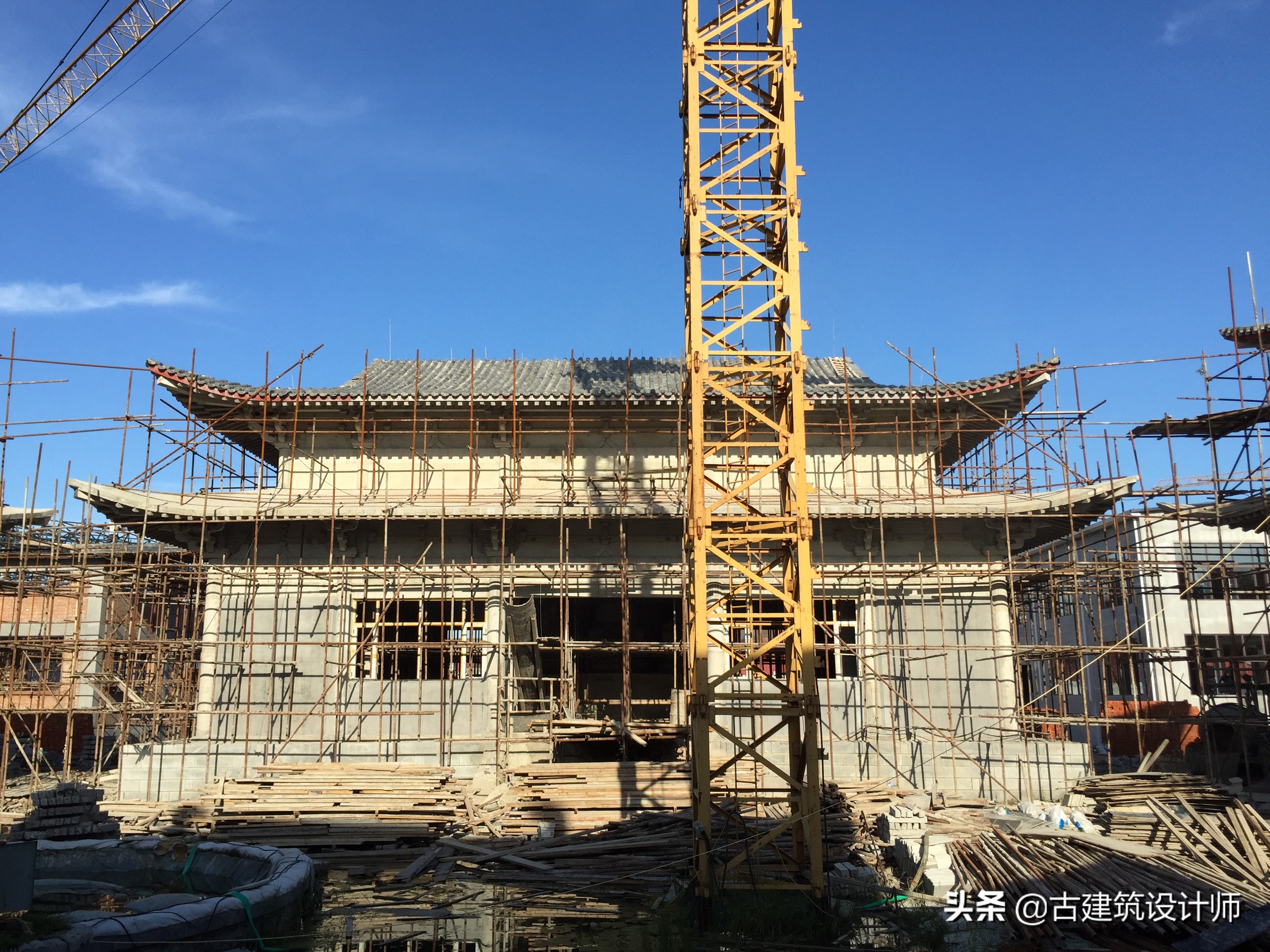 中国钢结构仿古建筑发展现状,仿古建筑混凝土框架结构施工