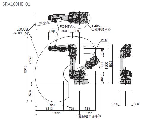 不二越倒装机器人,不二越机器人