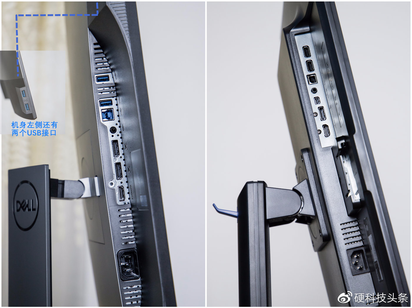 明基pd2700q和戴尔2722dx,明基pd2706u磨砂和苹果显示器对比