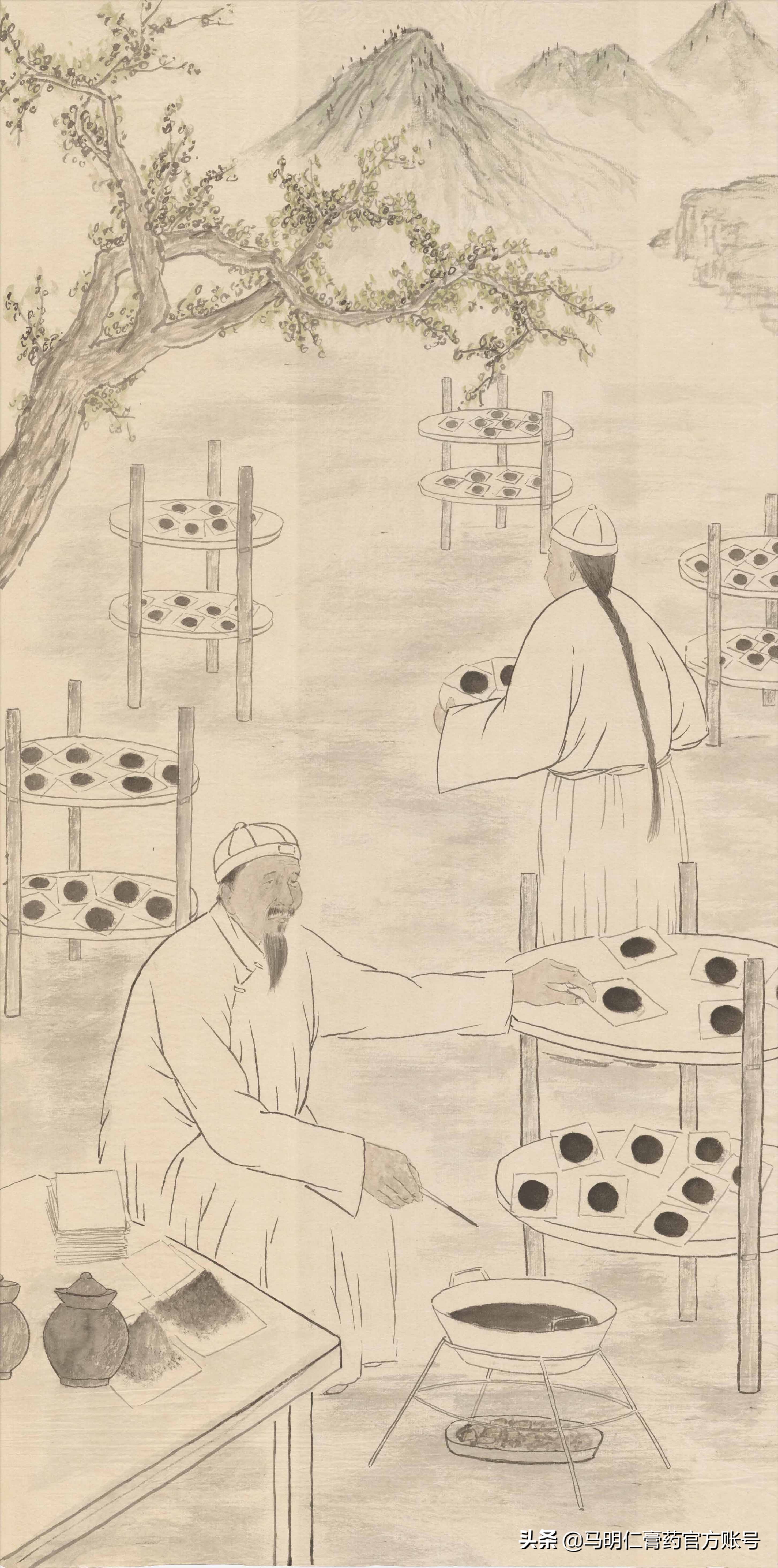 非遗膏药制作,古法匠心膏药制作