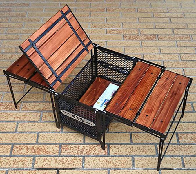 可折叠上下两层桌子,最实用的折叠桌子