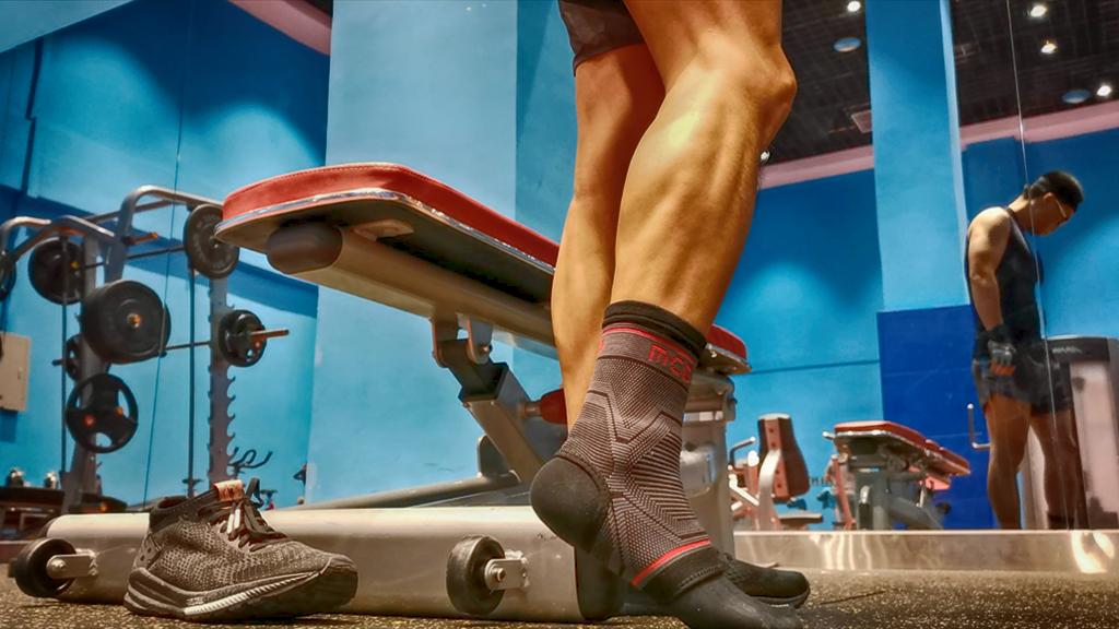 迈克达威1952护踝测评,迈克达威绷带护踝