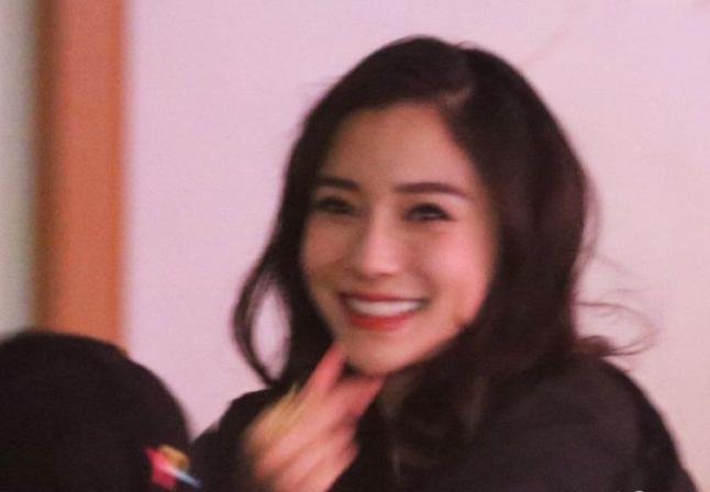 李菲儿黄晓明同框,黄晓明李菲儿以前同框