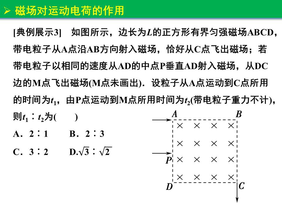 磁场对运动电荷的作用一轮复习,磁场对运动电荷的作用视频讲解